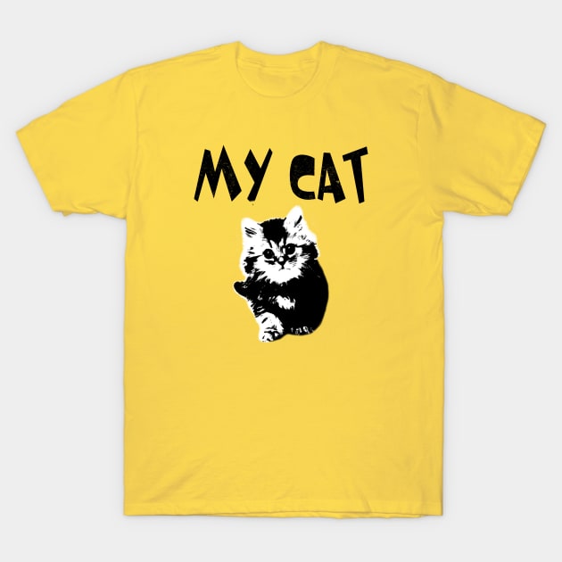 my cat T-Shirt by lonway